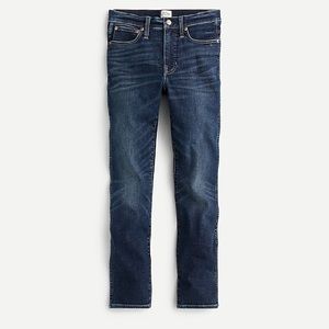 J. Crew Petite 9" vintage straight jean in Bristol wash